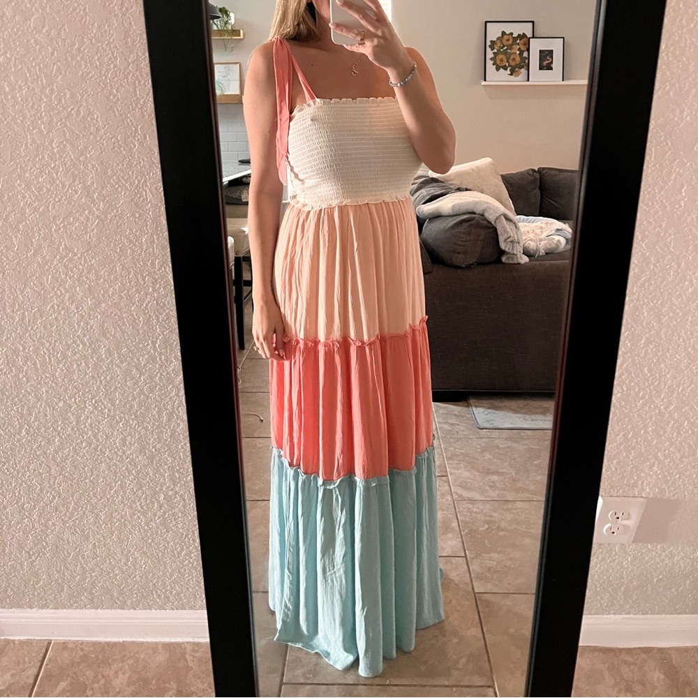 Gender Reveal Maxi Dress